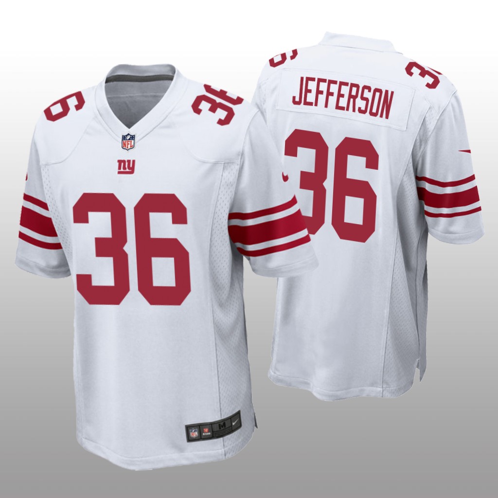 New York Giants Tony Jefferson White Jersey Game - Men's