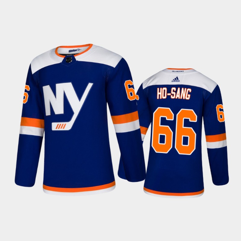 New York Islanders Josh Ho-Sang #66 Alternate Blue 2020-21 Jersey
