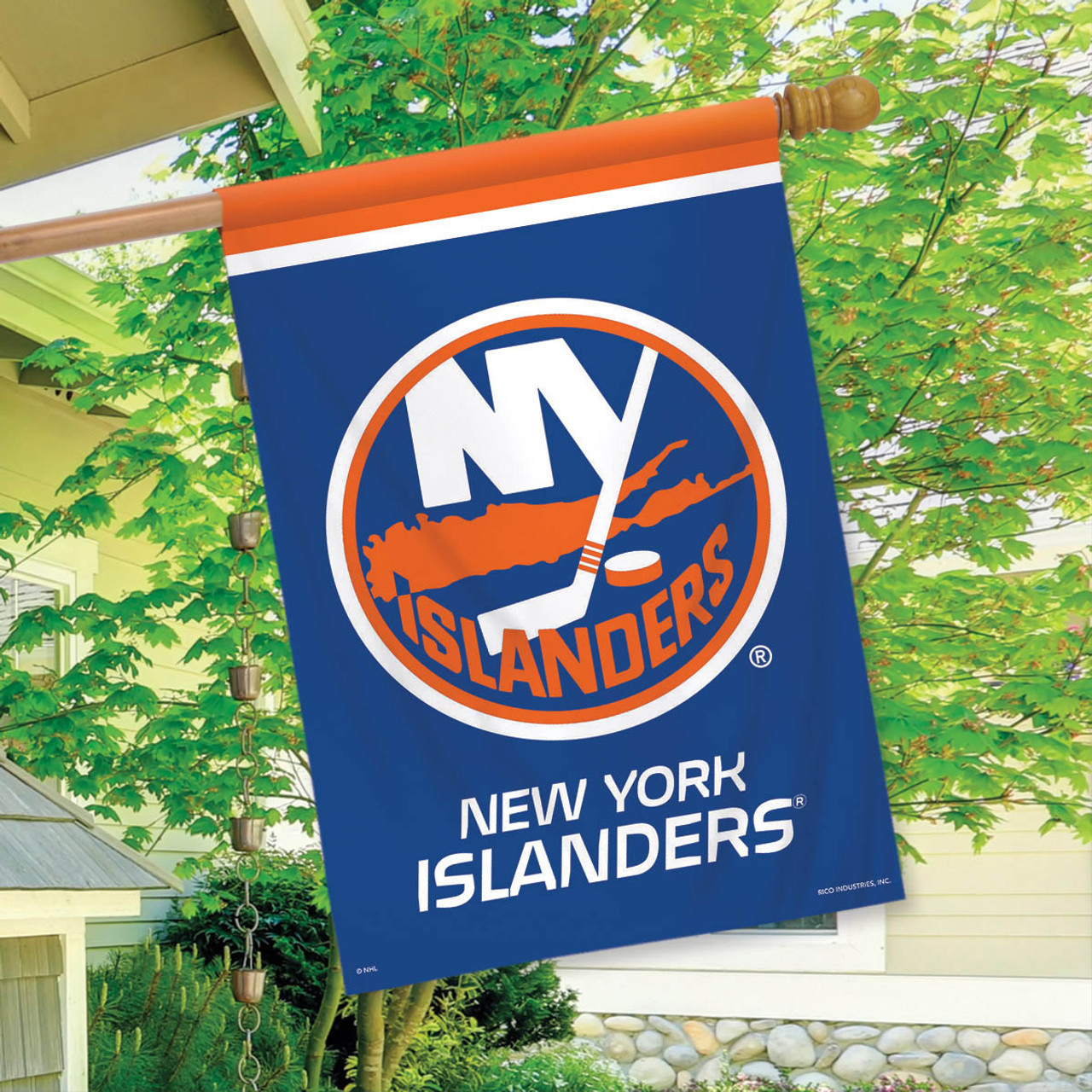 New York Islanders NHL Garden Flag, House Flag
