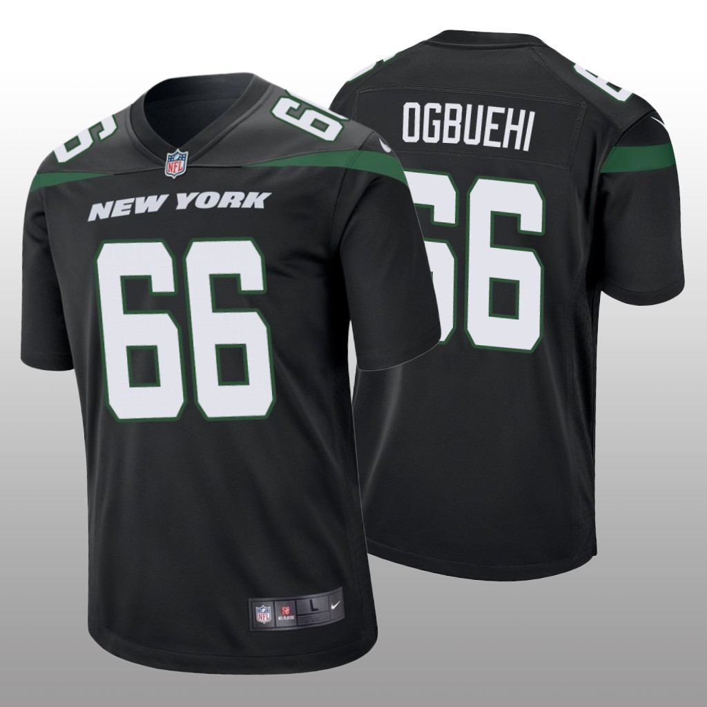 New York Jets Cedric Ogbuehi Black Jersey Game - Men's