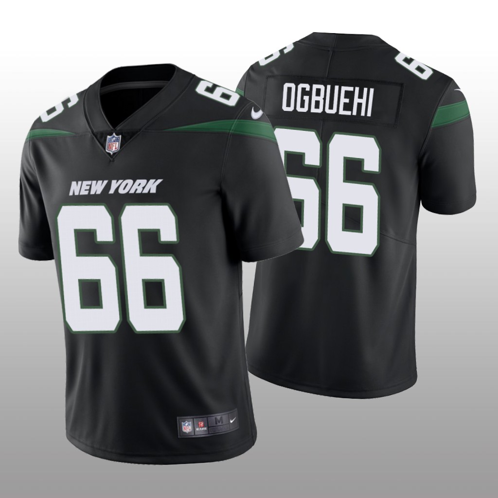 New York Jets Cedric Ogbuehi Black Jersey Vapor Limited Men's