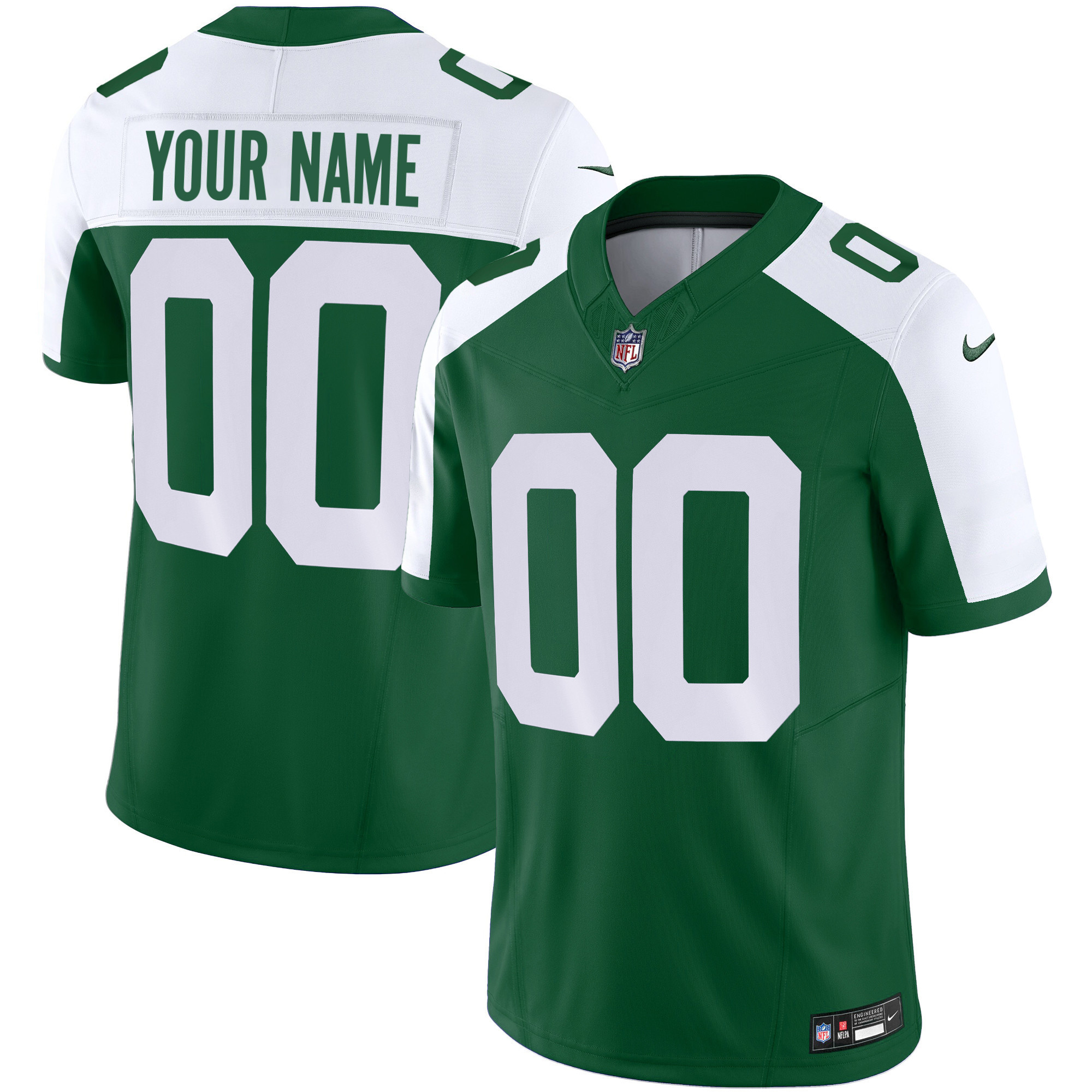 New York Jets Legacy Limited Custom Alternate Jersey - All Stitched