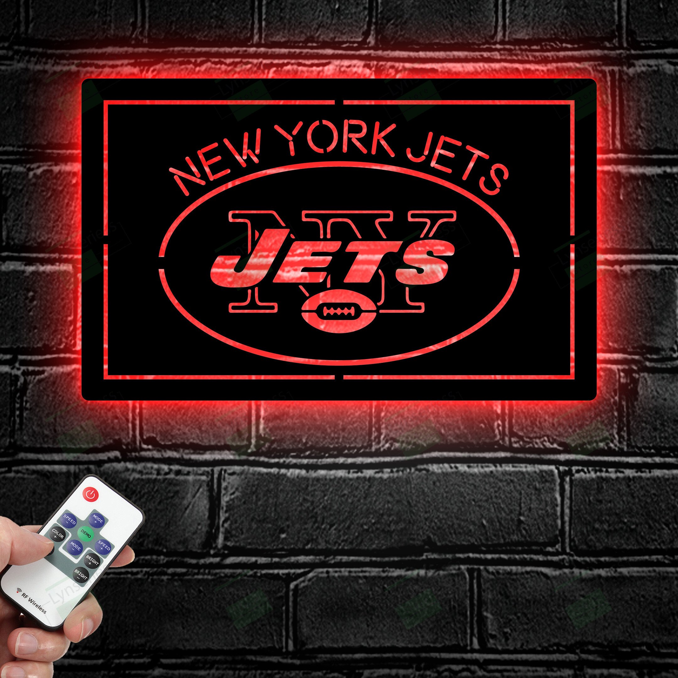 New York Jets Metal Sign – Led light sign