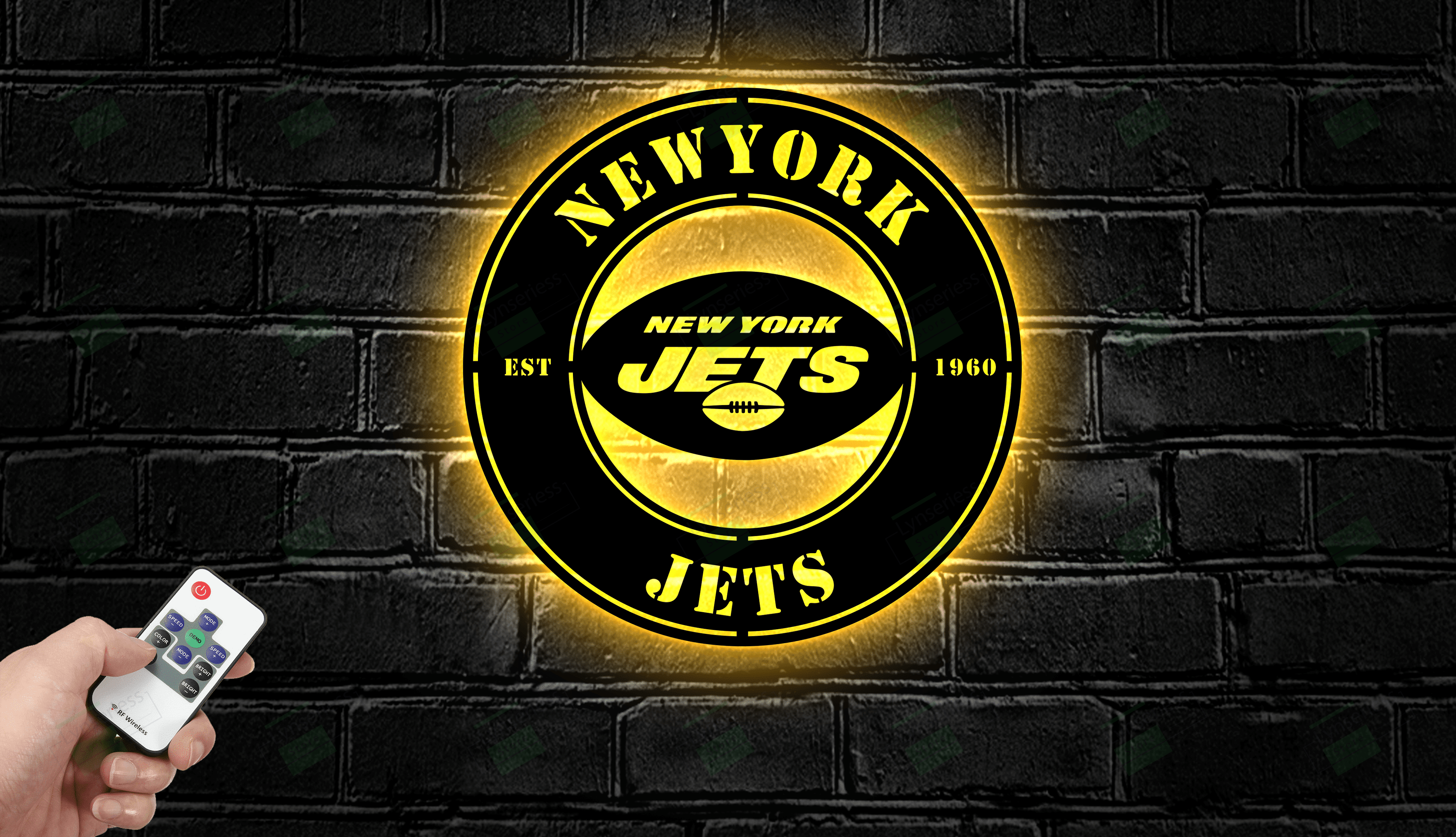 New York Jets Metal Sign – Led Light Sign NFL