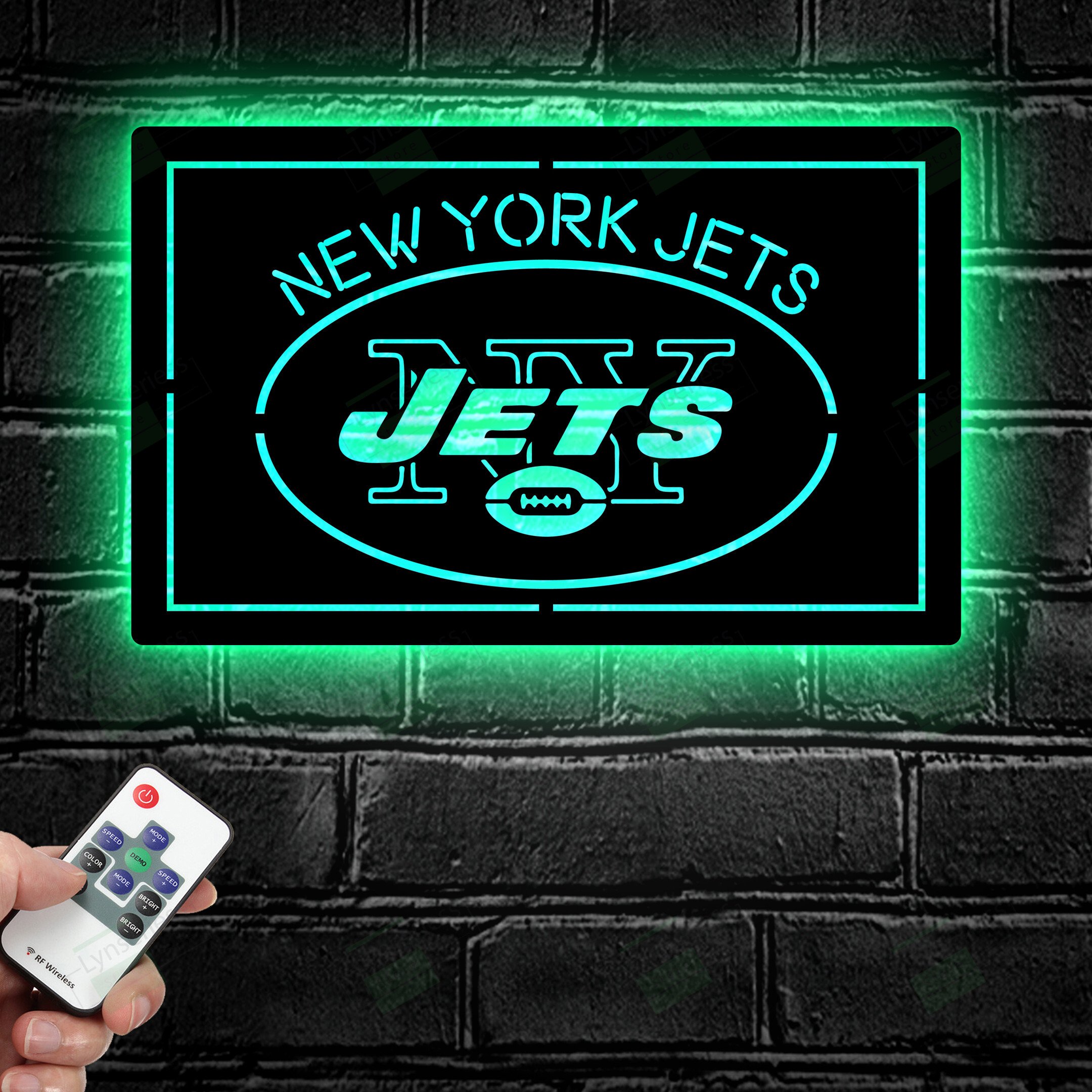 New York Jets Metal Sign – Led light sign