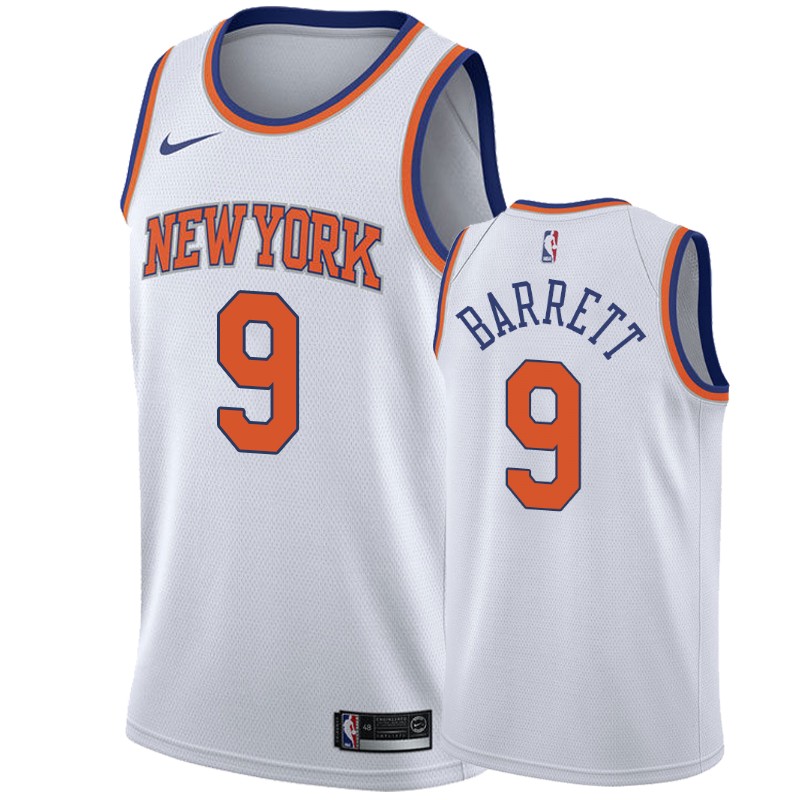 New York Knicks R.J. Barrett Men's 2019-20 Association Jersey
