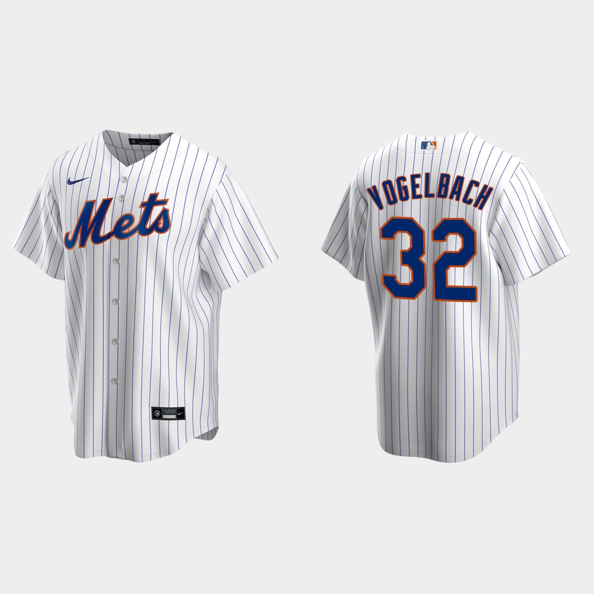 New York Mets Daniel Vogelbach Home Jersey - White
