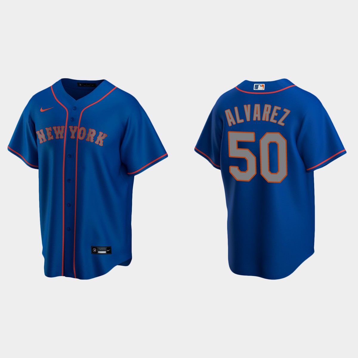 New York Mets Francisco Alvarez Alternate Jersey - Royal
