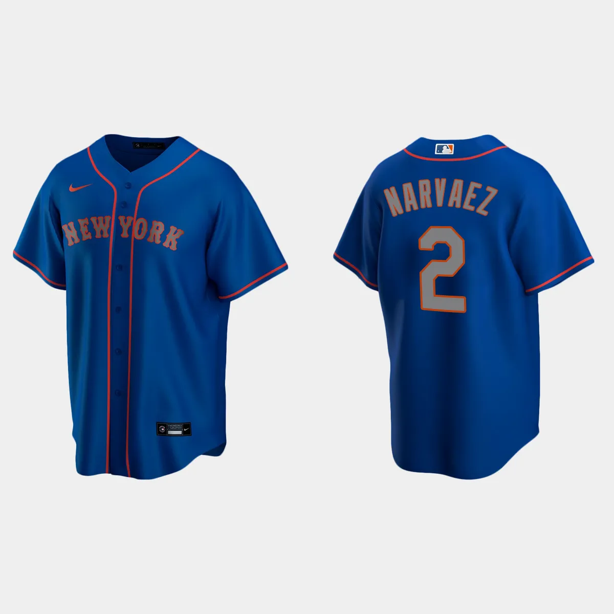 New York Mets Omar Narvaez Alternate Jersey - Royal