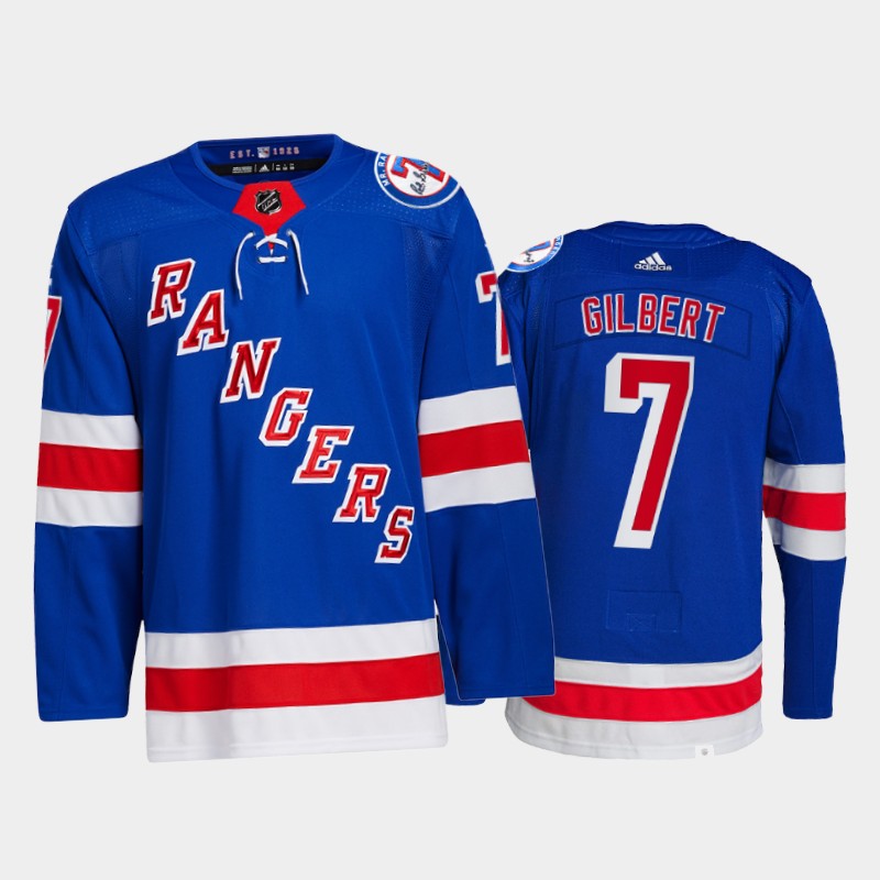 New York Rangers Rod Gilbert Mr Ranger 7 Memorial Patch Jersey Gilbert HOF Uniform
