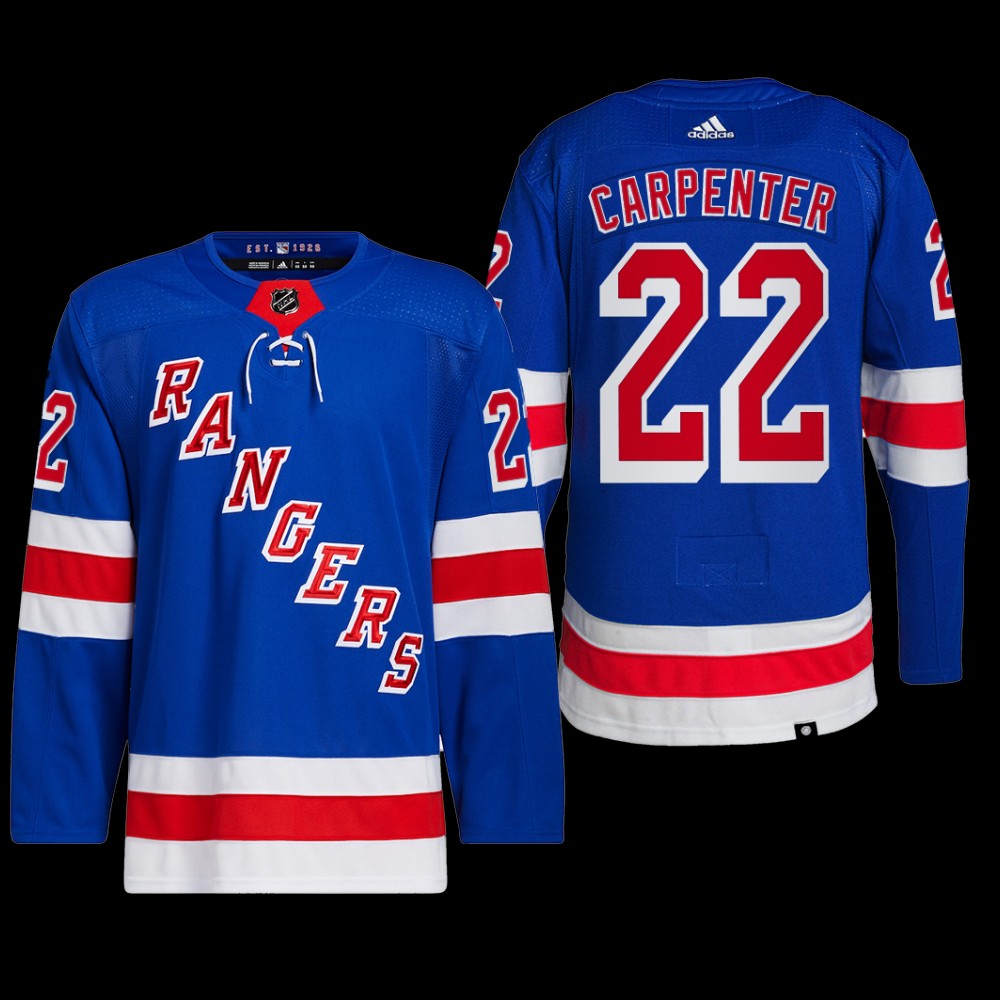 New York Rangers Ryan Carpenter Primegreen Jersey Royal Home Uniform