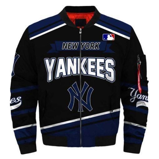New York Yankees 3D All Over Print Bomber Jacket