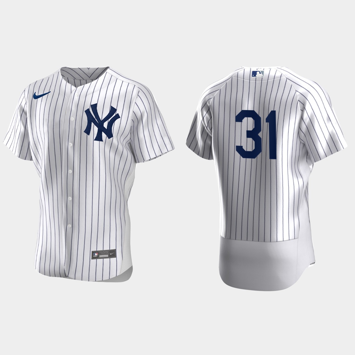 New York Yankees Aaron Hicks #31 White Jersey