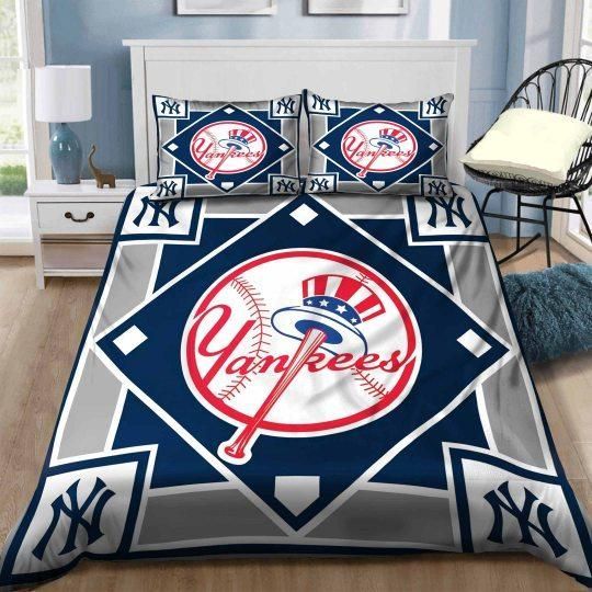 New York Yankees B110944 Bedding Set Duvet Cover X Amp Pillow Cases
