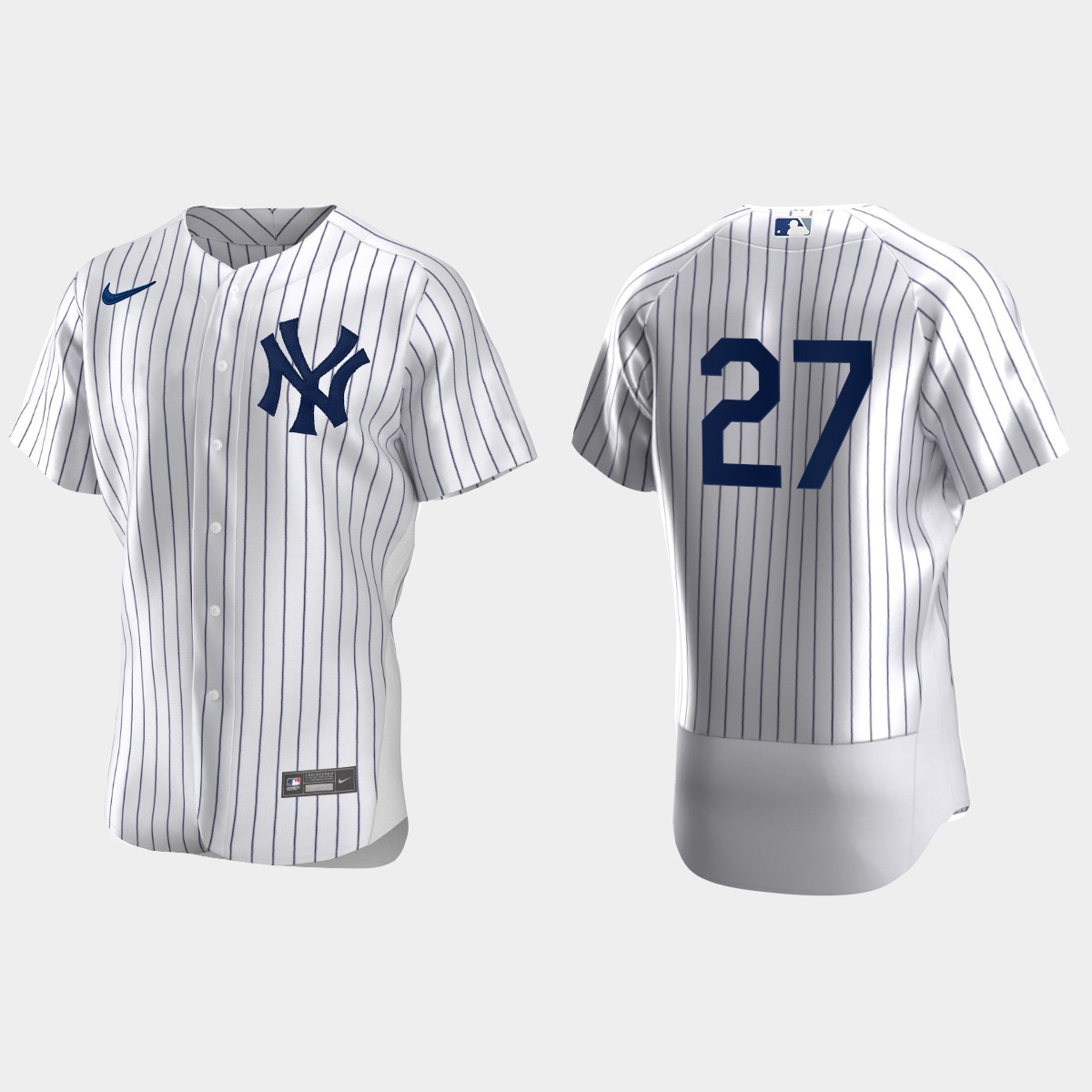 New York Yankees Giancarlo Stanton #27 White Jersey