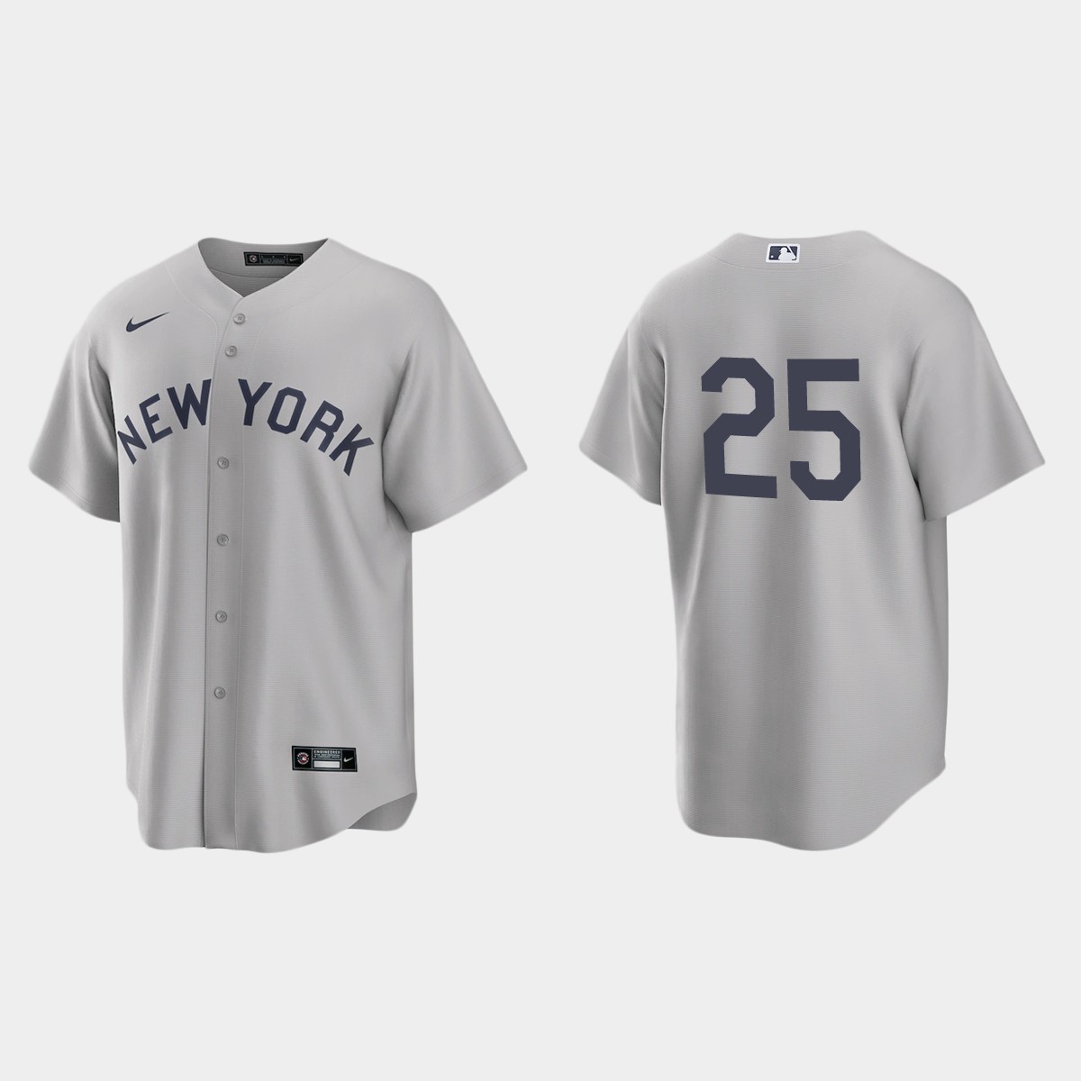 New York Yankees Gleyber Torres 2021 Field of Dreams Jersey - Gray