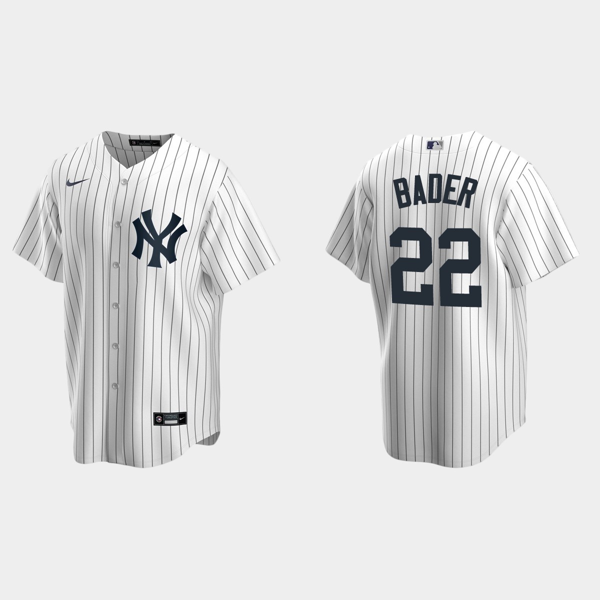New York Yankees Harrison Bader Home Jersey - White
