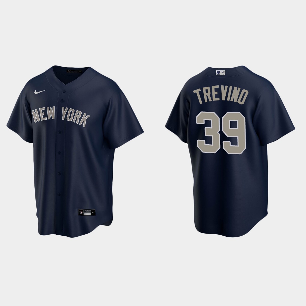 New York Yankees Jose Trevino Alternate Jersey - Navy