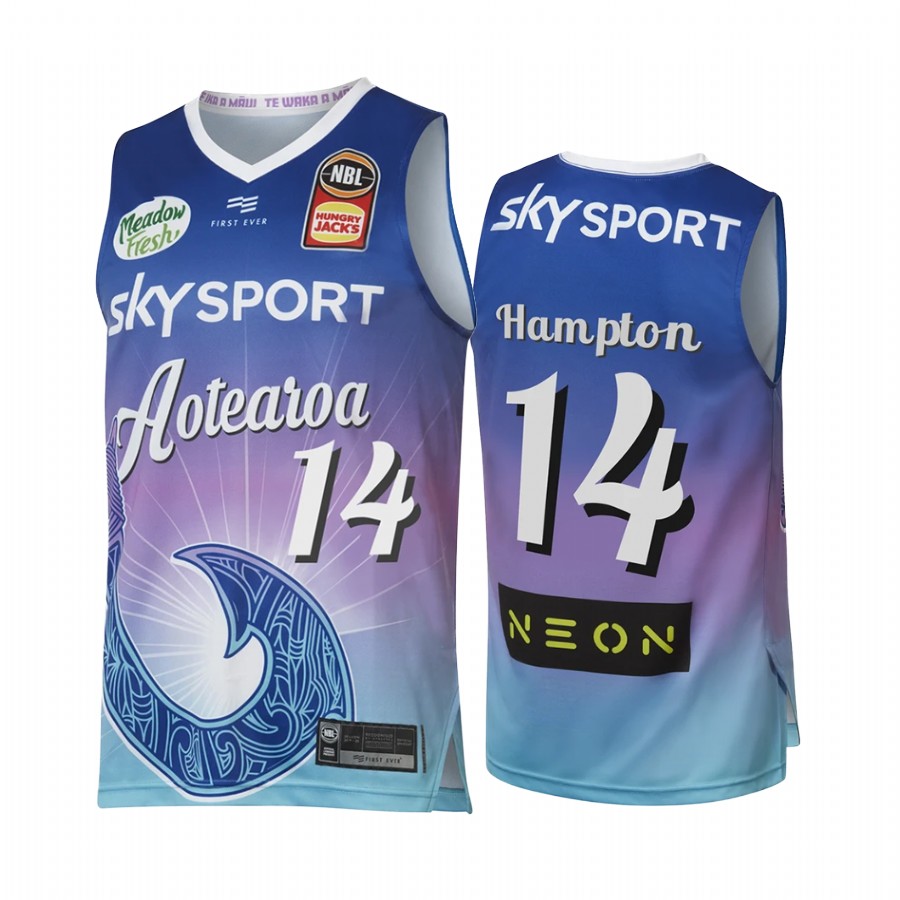 New Zealand Breakers #14 RJ Hampton City Jersey NBL