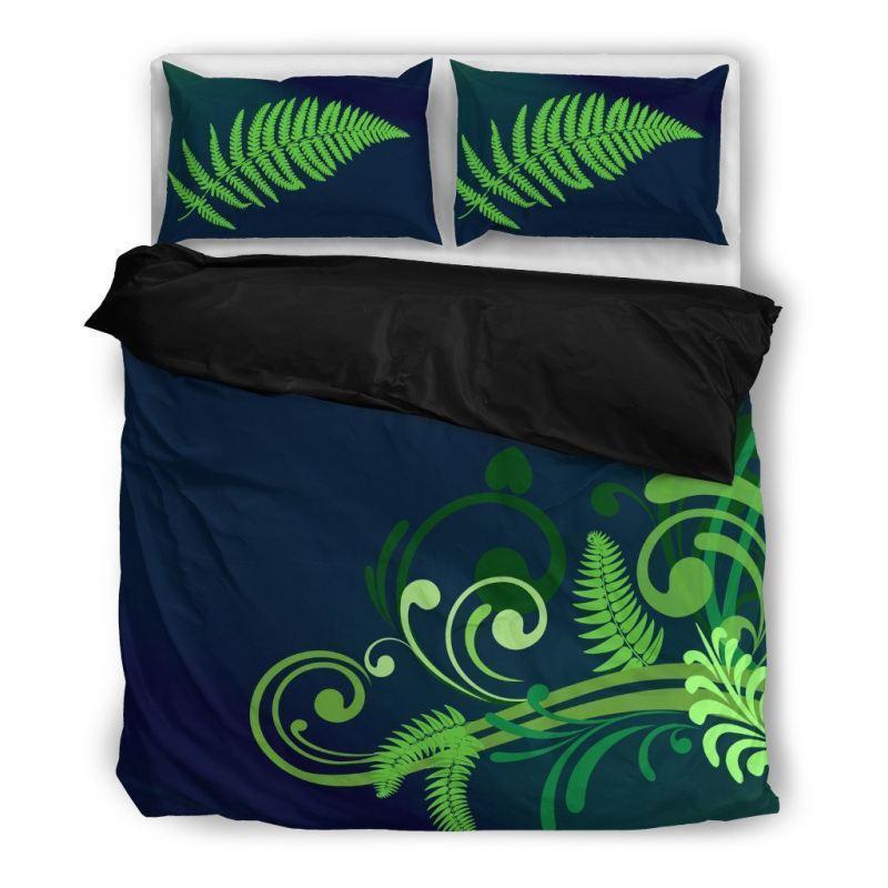 New Zealand Fern 3D Customized Duvet Cover Bedding Set