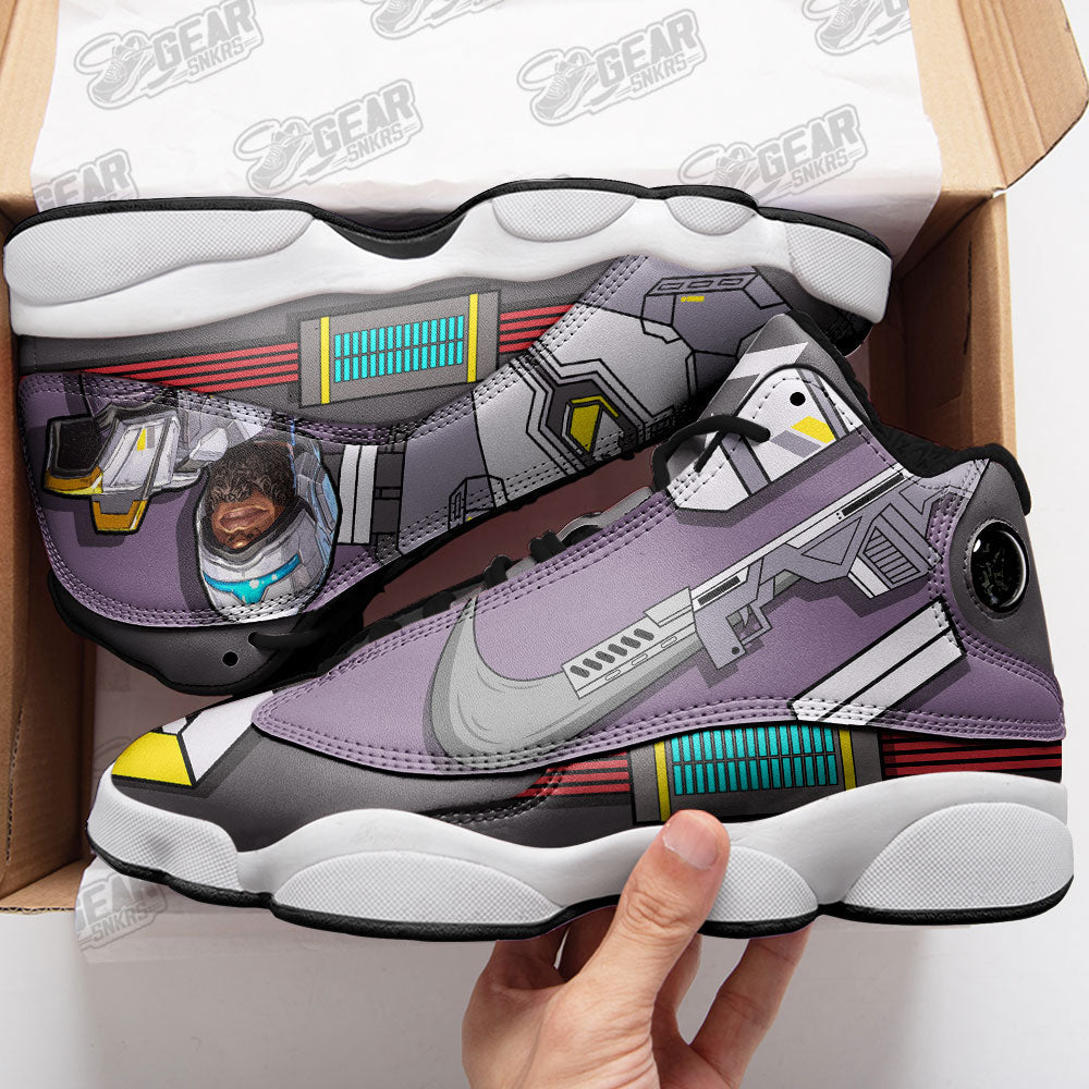 Newcastle Uniform JD13 Sneakers Apex Legends Custom Shoes For Fans