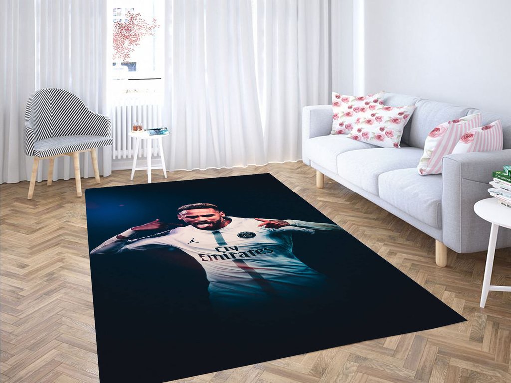 Neymar Wallpaper Living Room Modern Carpet Rectangle Rug
