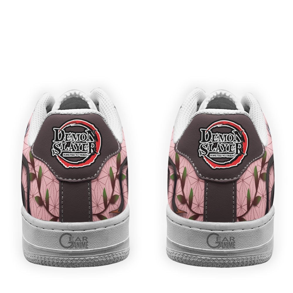 Nezuko Demon Form Air Sneakers Custom Demon Slayer Anime Shoes