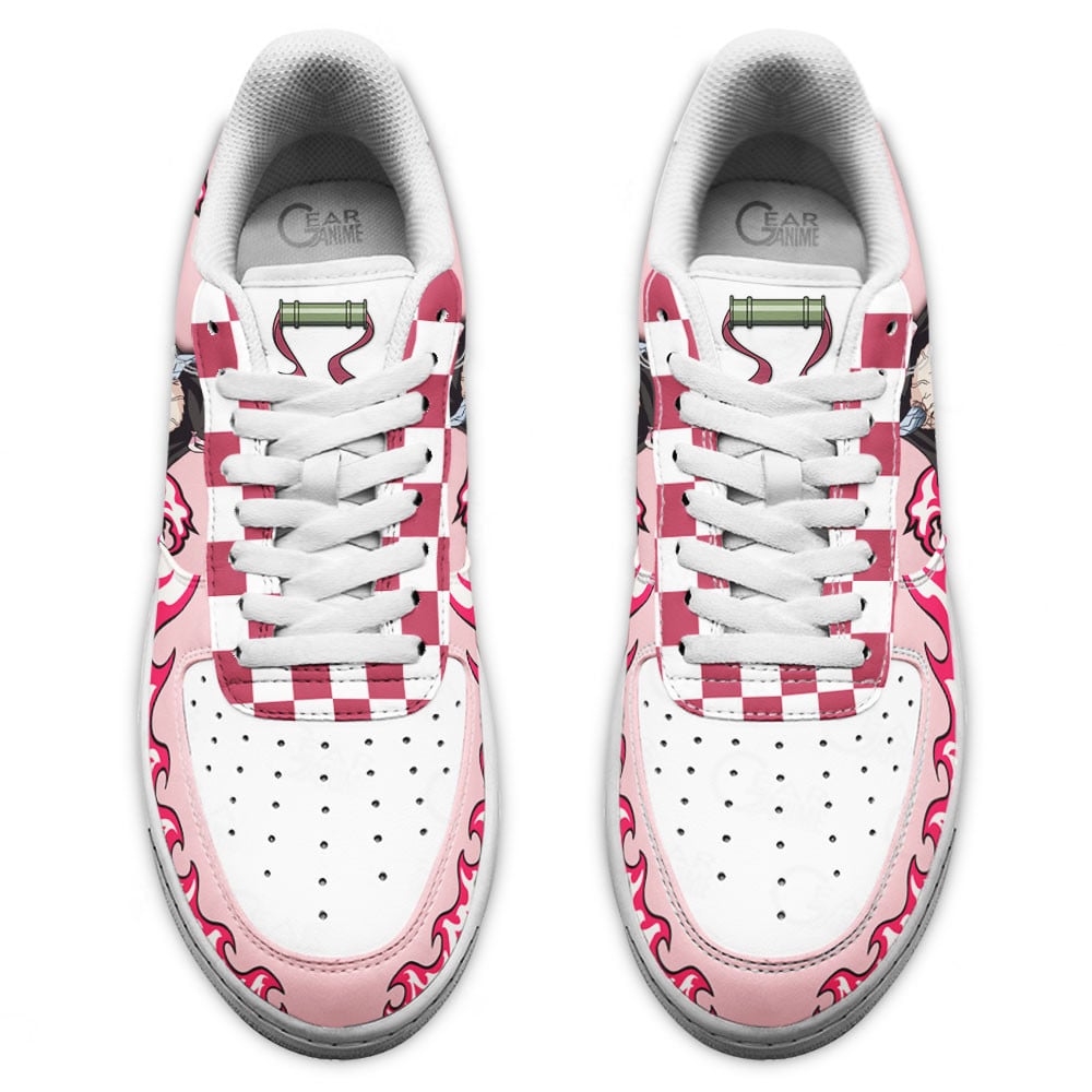 Nezuko Full Demon Form Air Sneakers Custom Demon Slayer Anime Shoes