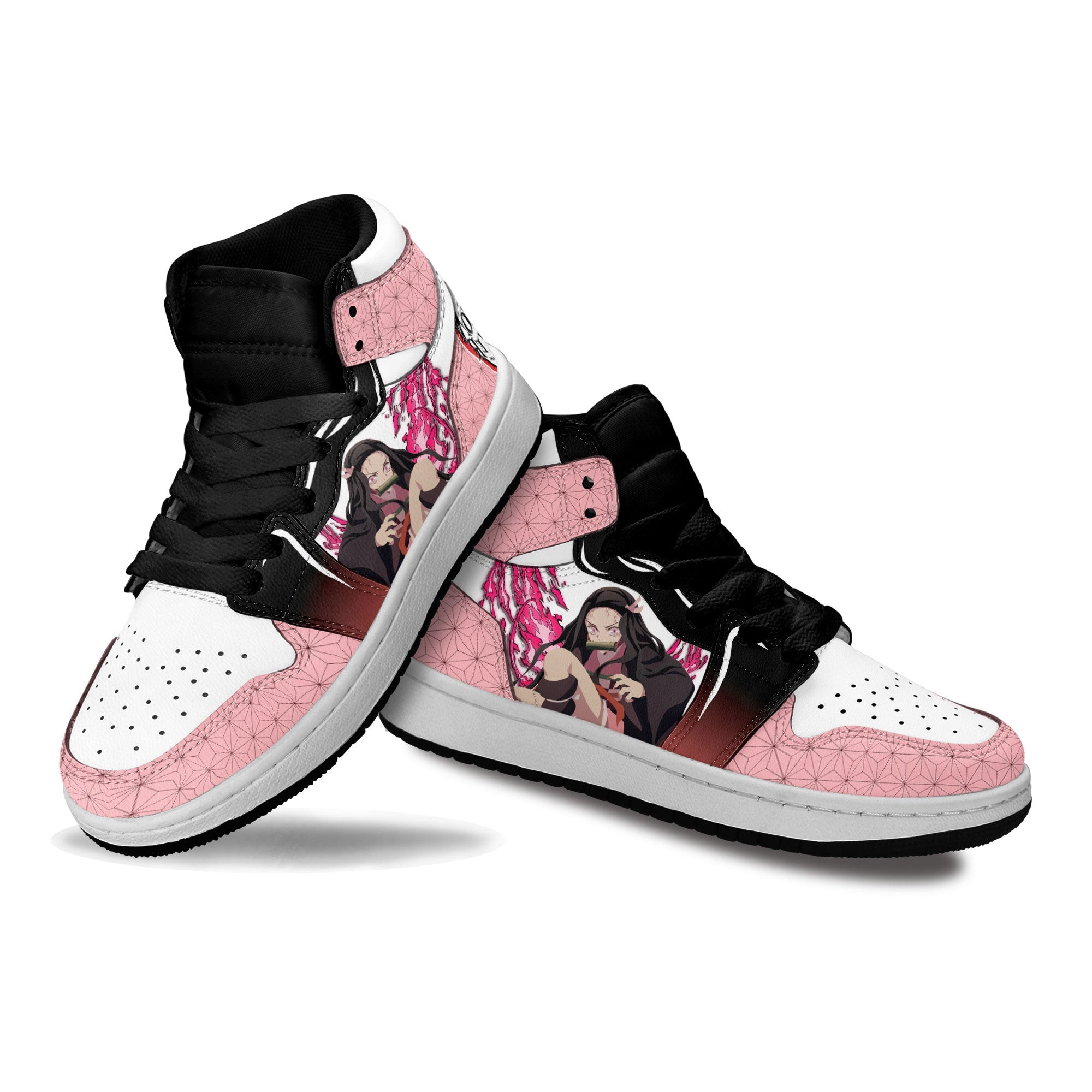 Nezuko Kamado Kids Sneakers Custom Anime Demon Slayer Shoes For Kids