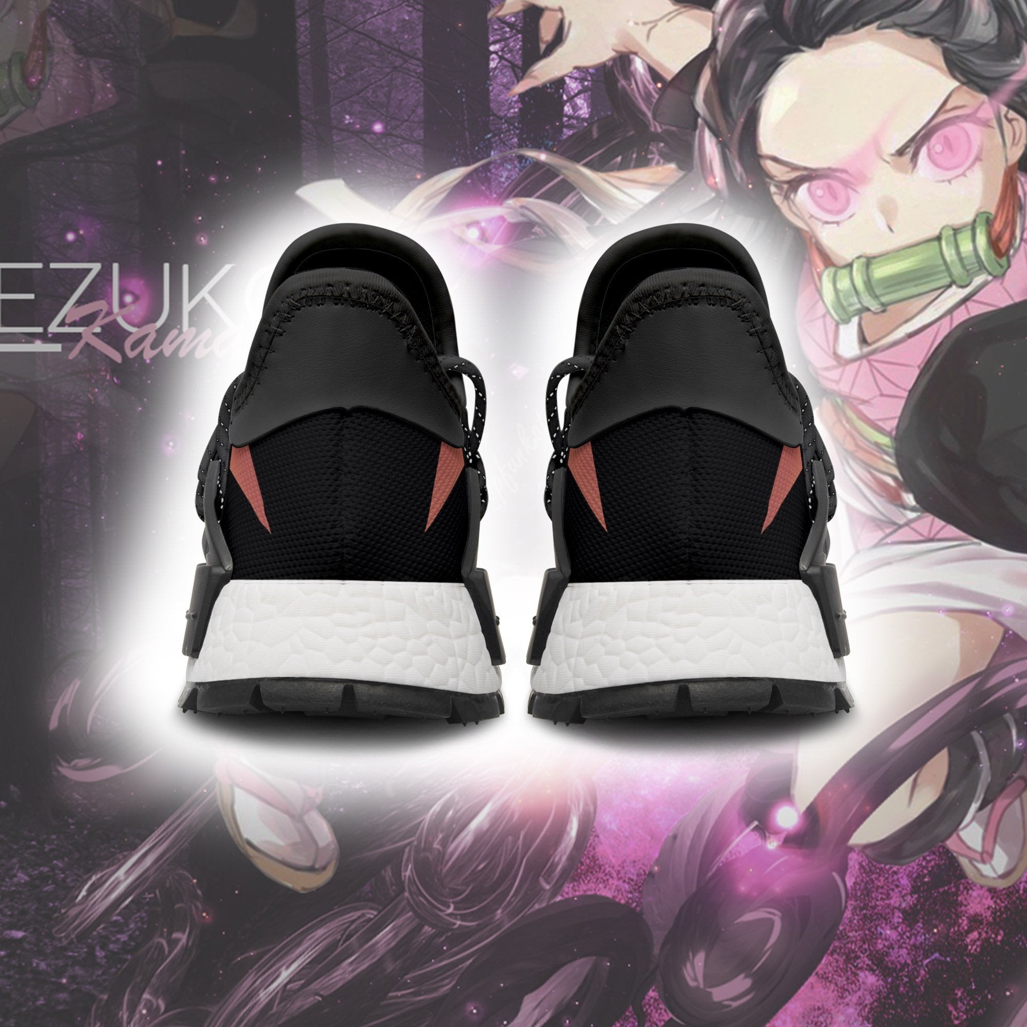 Nezuko NMD Shoes Anime Demon Slayer Sneakers, NMD Shoes