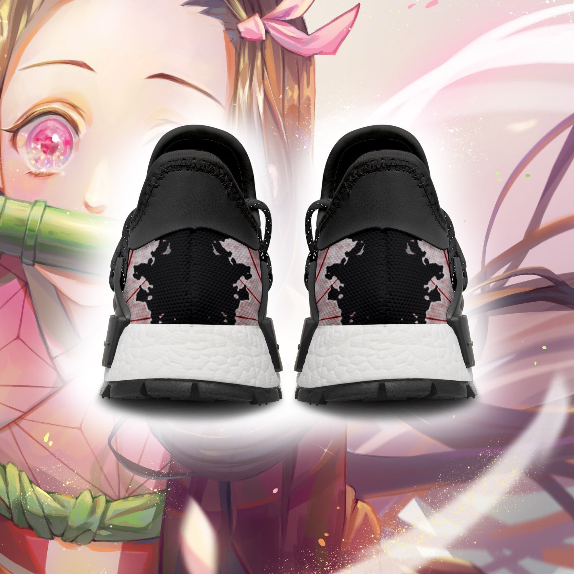 Nezuko NMD Shoes Demon Slayer Anime Sneakers, NMD Shoes