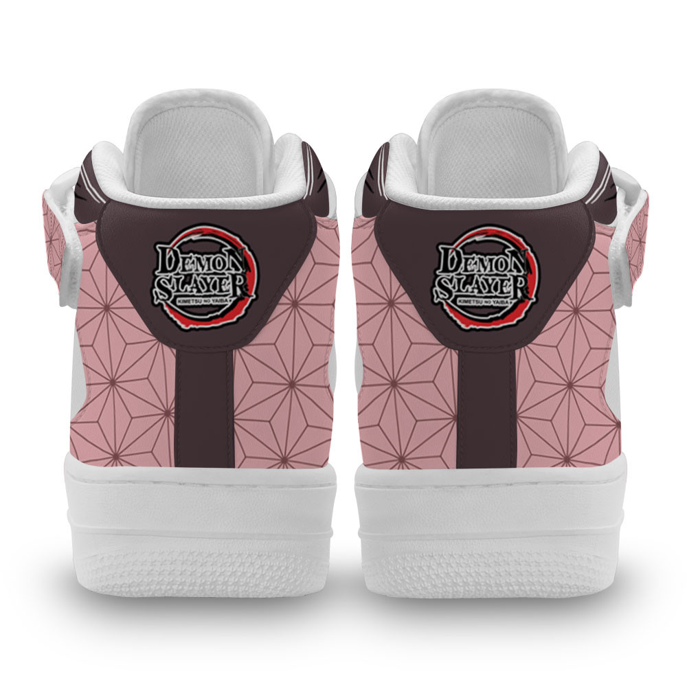 Nezuko Sneakers Air Mid Custom Demon Slayer Anime Shoes