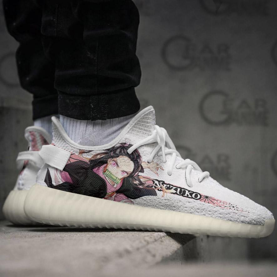 Nezuko Yz Shoes Custom Anime Demon Slayer Sneakers