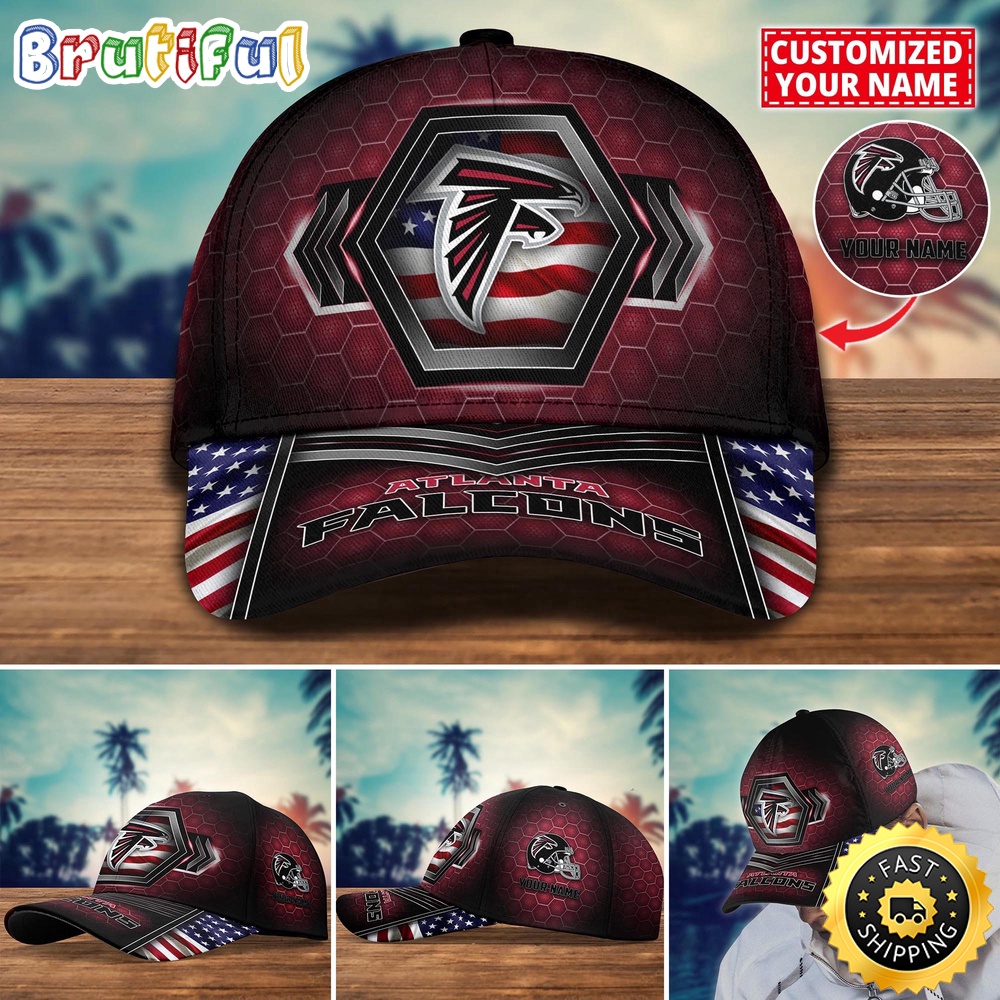 NFL Atlanta Falcons Baseball Cap Best Trending Custom Name Cap