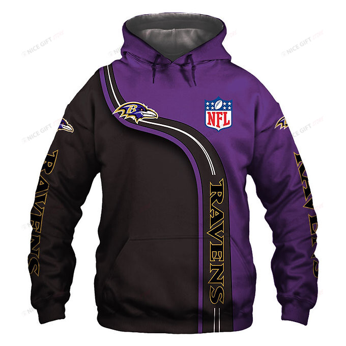 NFL Baltimore Ravens 3D Hoodie Gift For Fans