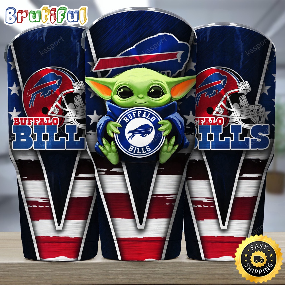 NFL Buffalo Bills Tumbler Baby Yoda Tumbler For This Season