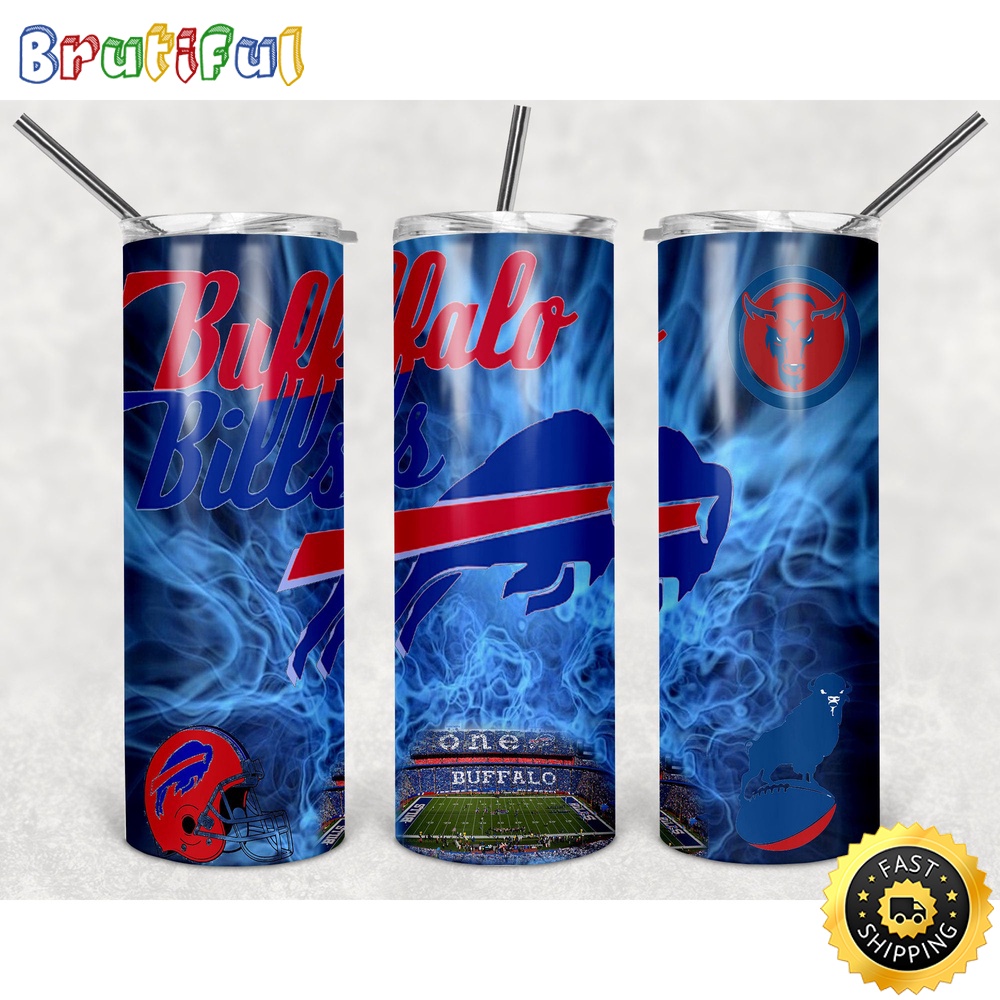 NFL Buffalo Bills Tumbler Skinny Tumbler Chic Tumbler Cups