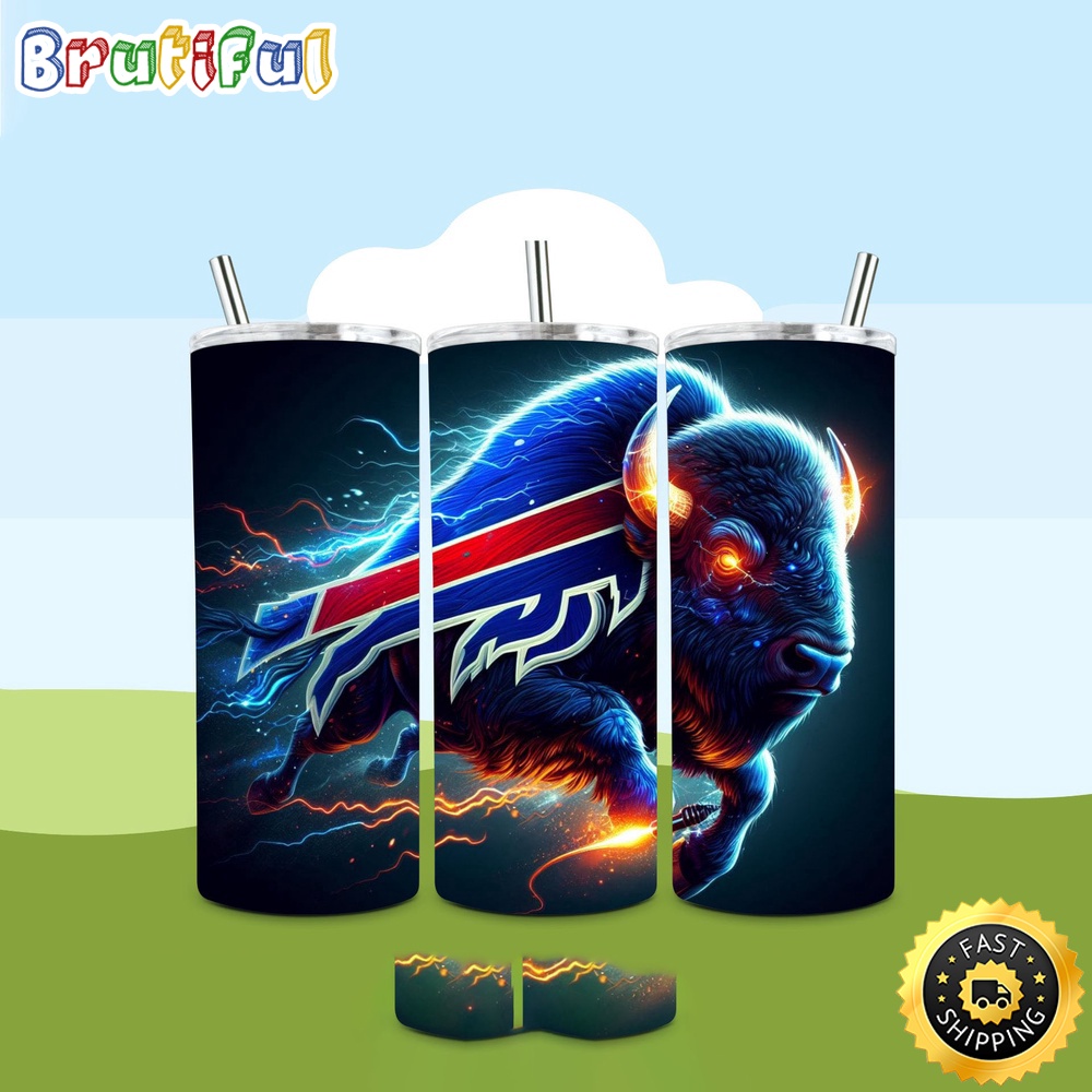 NFL Buffalo Bills Tumbler Skinny Tumbler For Fans