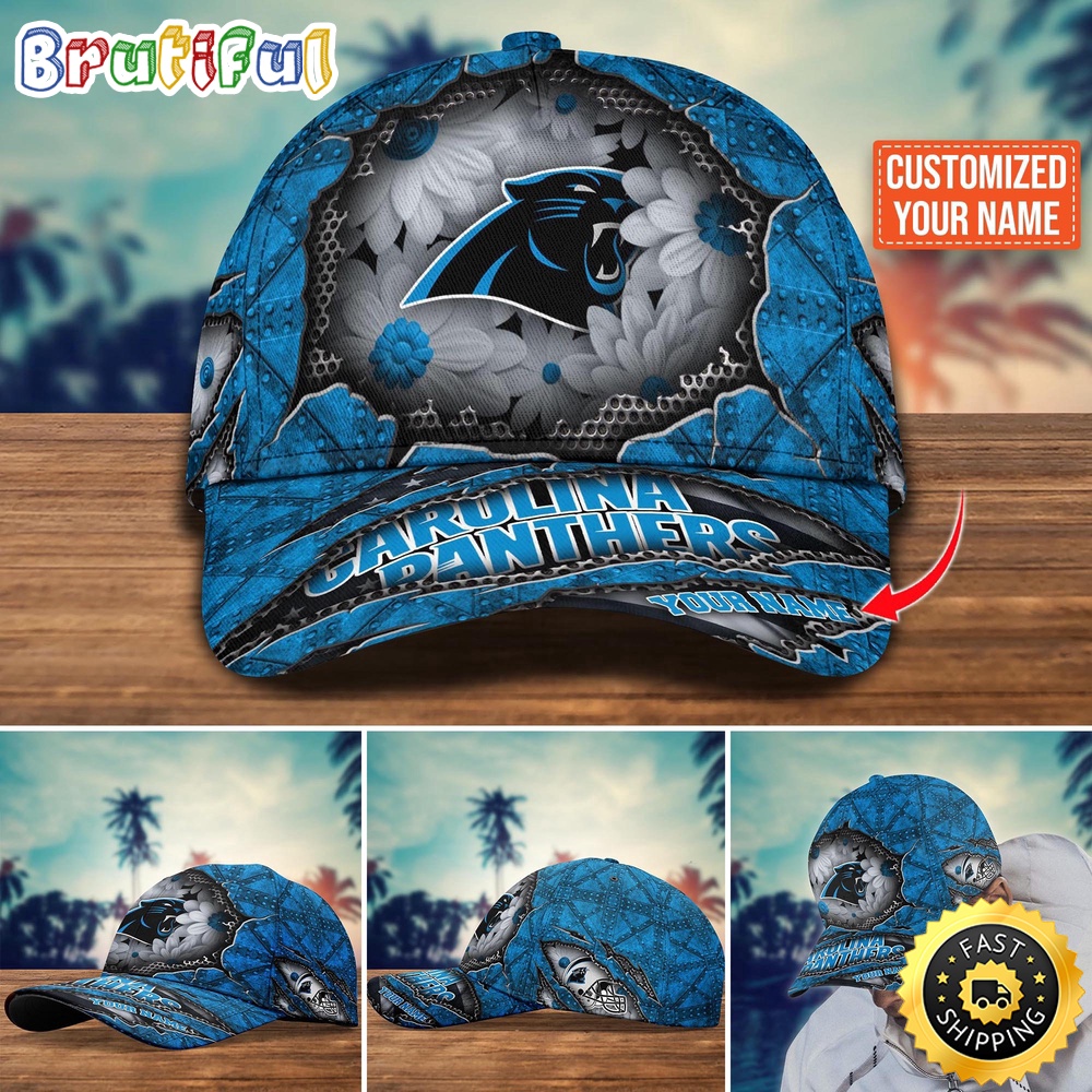 NFL Carolina Panthers Baseball Cap Custom Cap Trending For Fans