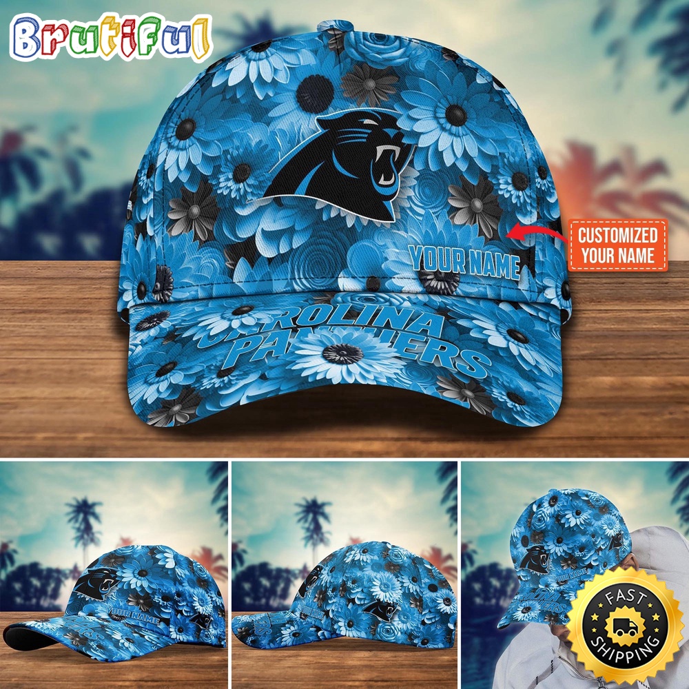 NFL Carolina Panthers Baseball Cap Customized Cap Hot Trending