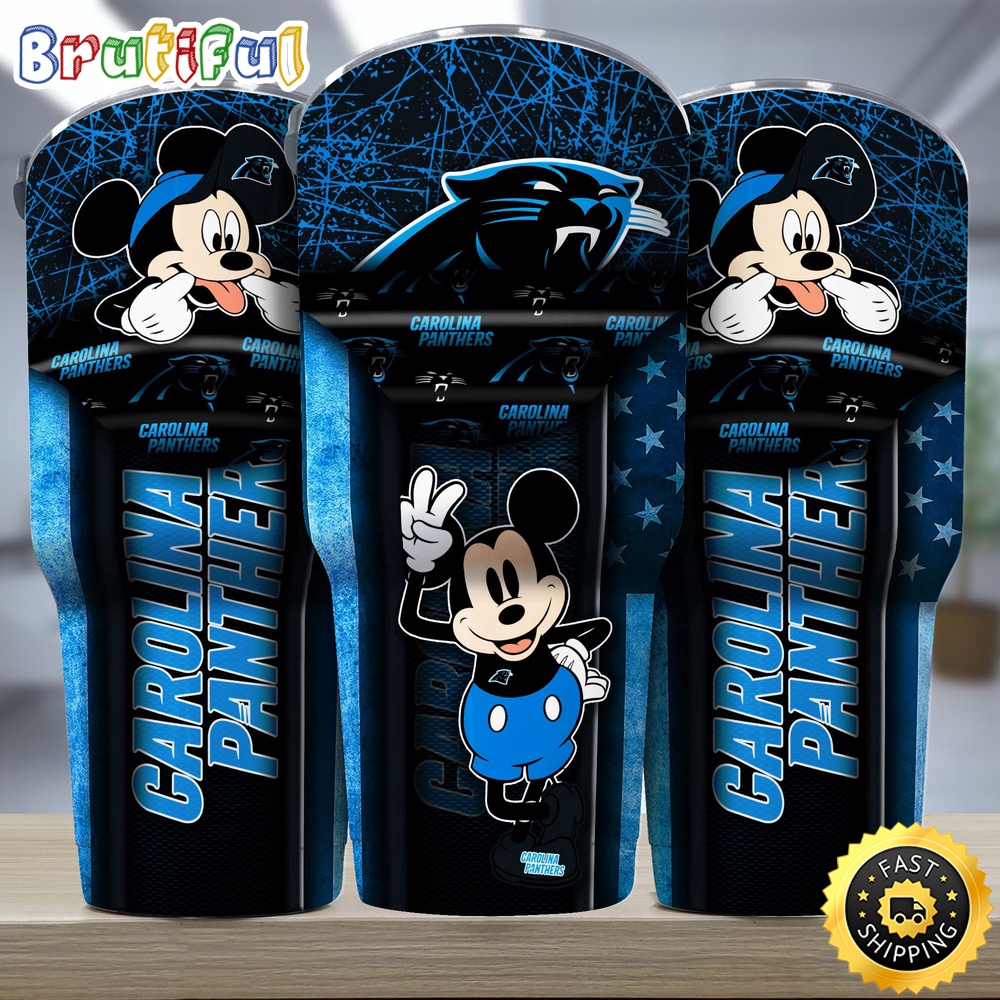 NFL Carolina Panthers Tumbler Nfl Tumbler Playful Mickey For This Season