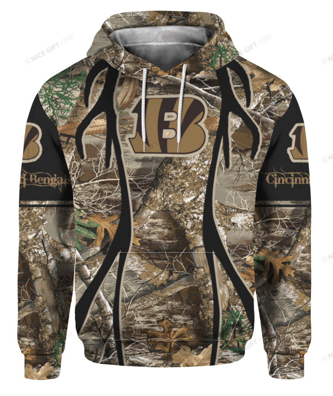 NFL Cincinnati Bengals Hunting 3D Hoodie Gift For Fans