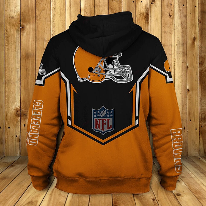NFL Cleveland Browns 3D Hoodie Gift For Fans