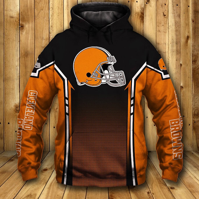 NFL Cleveland Browns 3D Hoodie Gift For Fans