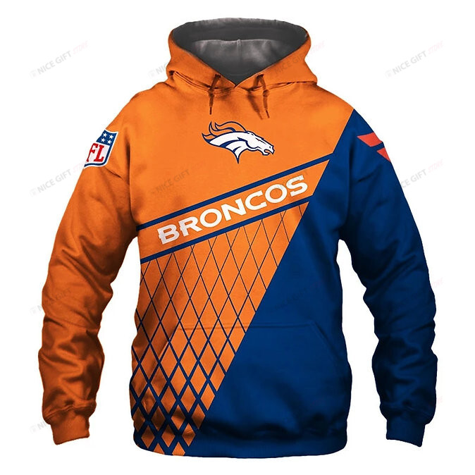 NFL Denver Broncos 3D Hoodie Gift For Fans