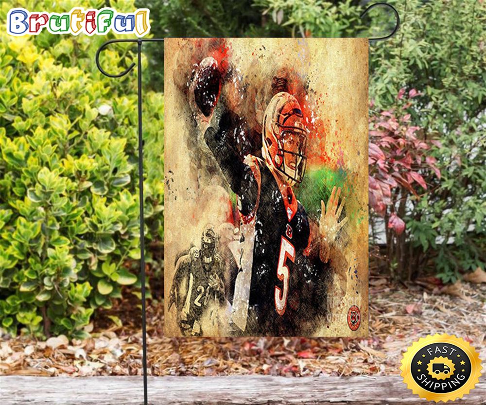 Nfl Garden Flags Cincinnati Bengals Team v1 Double Sided Printing Garden Flag Bengals Garden Flags