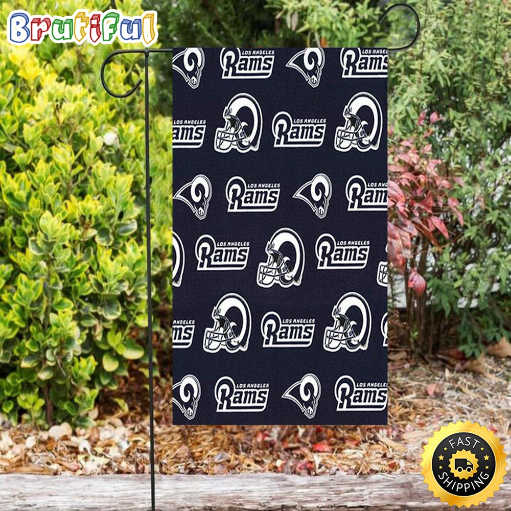 Nfl Garden Flags Los Angeles Rams6 Double Sided Printing Garden Flag Rams Garden Flag