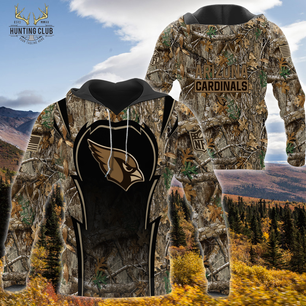 NFL Hunting Realtree Camo-Arizona Cardinals Hoodie