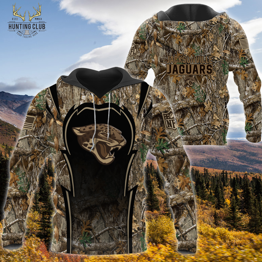 NFL Hunting Realtree Camo-Jacksonville Jaguars Hoodie