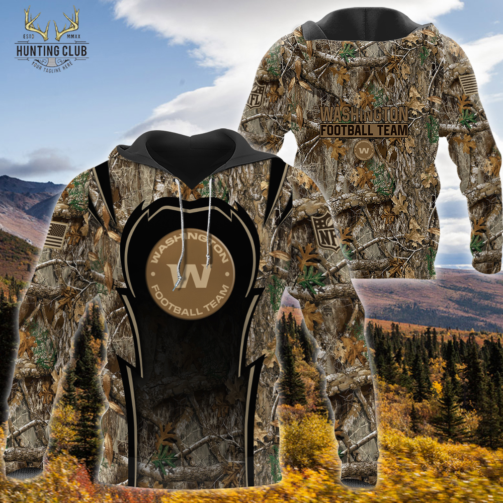 NFL Hunting Realtree Camo-Washington Football Hoodie